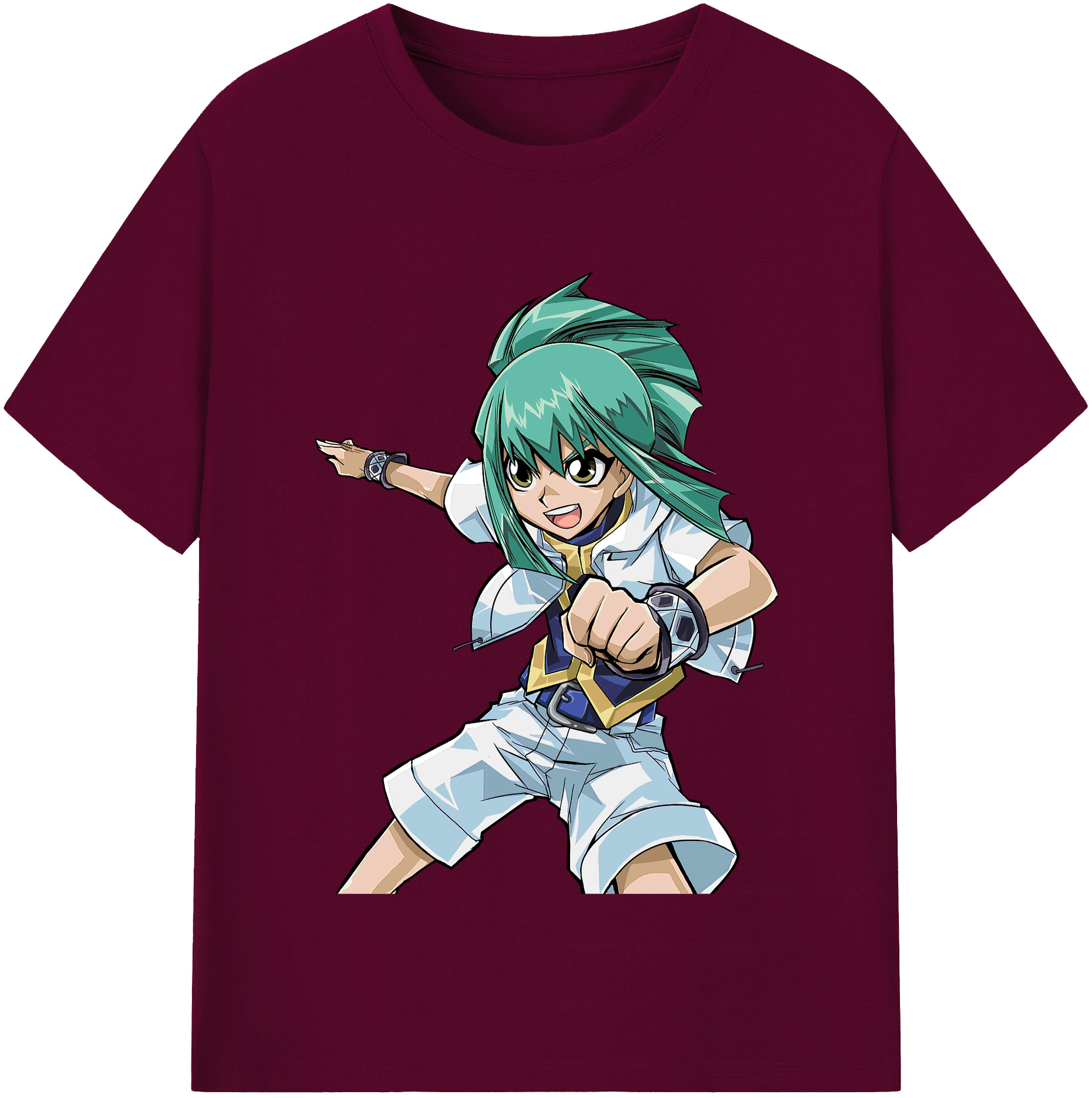 （画像用） 遊☆戯☆王 Yu-Gi-Oh! レディースカジュアルプリントTシャツ（綿100％）